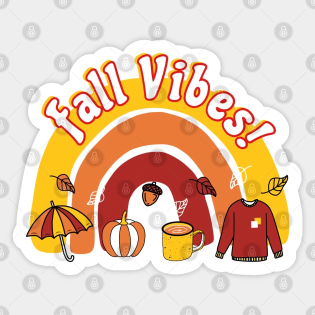 Fall Vibes Sticker by faiiryliite